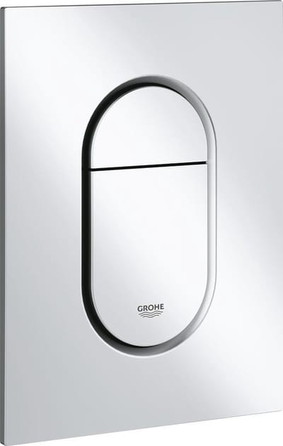 GROHE Arena Cosmopolitan S Bedieningspaneel Toilet - Dual flush - Mat chroom