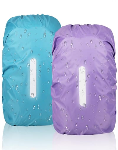 Dailygoods- Waterdichte Rugzak 45 l - Waterdichte Rugzakhoes - Regenhoes - Reflecterende Strepen - Scheurbestendig Nylon - Veiligheid voor Kinderen