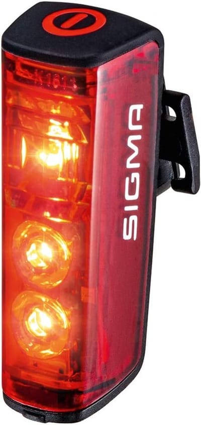 Slim en Innovatief Achterlicht met Remlichtfunctie voor Fietsers