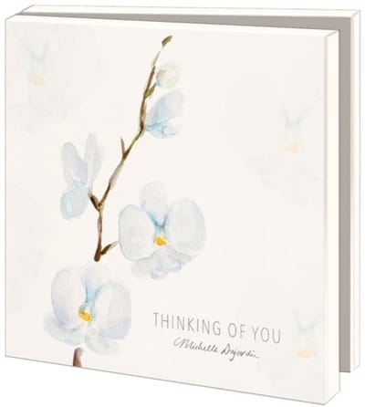 Kaartenmapje Thinking of you Michelle Dujardin 10 stuks