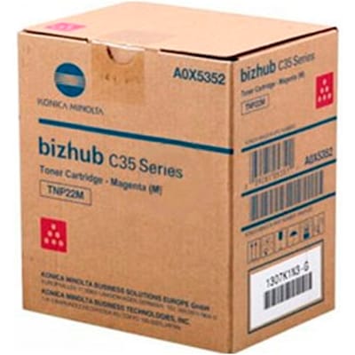 Konica Minolta TNP-22M (A0X5352) toner cartridge magenta (origineel)