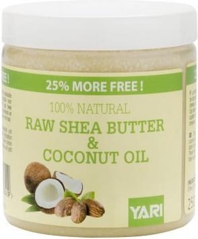 Yari 100% Pure Raw Shea Butter&Coconut Oil 250ml
