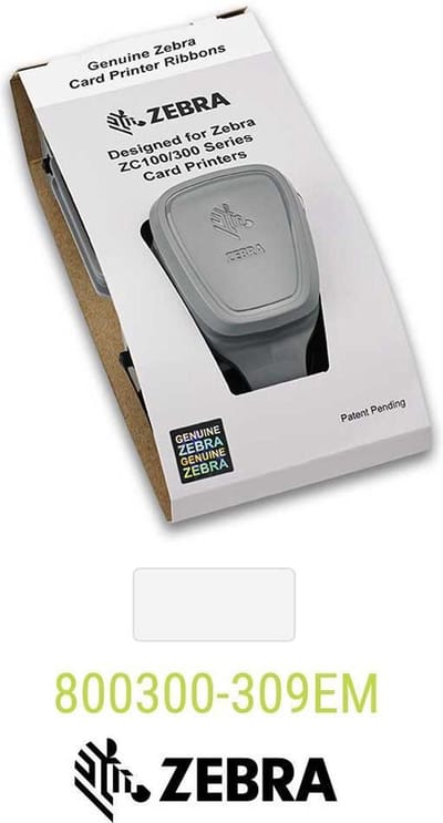 Zebra lint wit 800300-309EM (1500 afdr.)