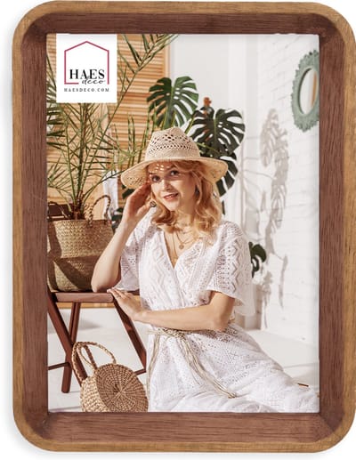 HAES DECO - Houten Fotolijst Arbon Bruin voor foto 20x25 - BC481HS