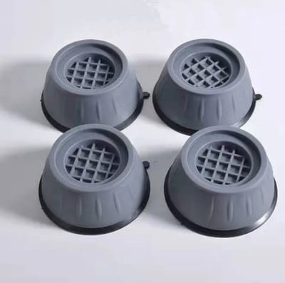 Wasmachine-voetpads, 4 stuks anti-vibratiematten, wasmachine, trillingsdemper, wasmachine, antislip rubberen voetkussens, voor wasmachines en drogers, koelkast, tafel