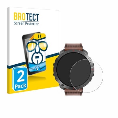 BROTECT - Screenprotector voor Polar Grit X2 Pro Titan - Folie Beschermfolie transparant 2 Stuks