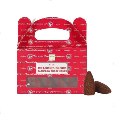 Dragon's blood backflow wierookkegels
