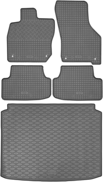 Max-Dywanik Audi A3 IV 8Y - RIGUM Bagażnik en Dywaniki - Sportback 2020 - Zwart