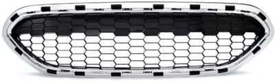 Voorbumper Grille - Honingraat Stijl - Chroom/Zwart - Voor Ford Fiesta (2014-2018) - Auto Accessoires