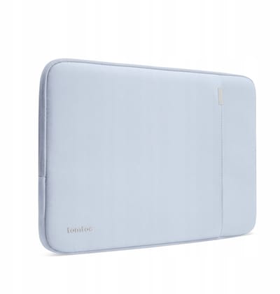 Tomtoc Defender-A13 Hoes voor MacBook Air/Pro 15" - Lichtblauw