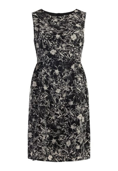usha Midi-jurk met retroprint