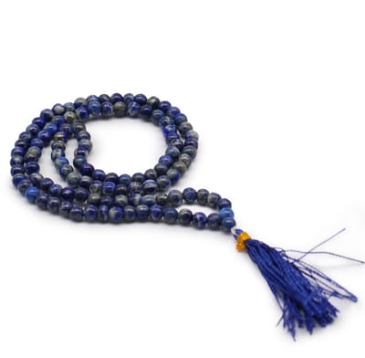 Ancient Wisdom - Edelsteen - 108 kralen mala met tijgeroog - kristallen pendel - edelsteenparels - unieke stenen - energie
