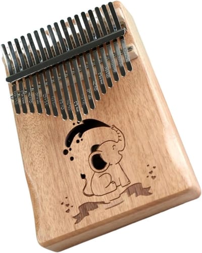Kalimba Duimpiano - Mini Instrument - Muziek Maken - 17 Gestemde Toetsen - Acaciahout - Niet gespecificeerd