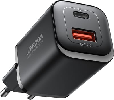 2 in 1 Snellader 30W met USB C en USB 3.0 - Oplader voor telefoon, tablet, draadloze oordopjes