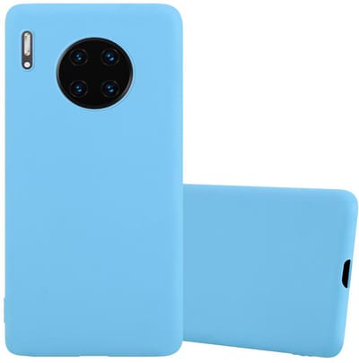 Cadorabo Hoesje geschikt voor Huawei MATE 30 PRO in CANDY BLAUW - Beschermhoes gemaakt van flexibel TPU silicone Case Cover