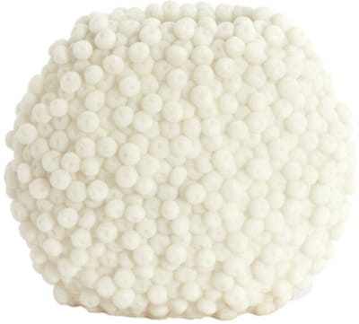 BERRIES vaas beige 32x18x27,5 cm kunststof ovaal vaas - Light & Living