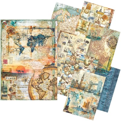 Motief strozijde assortiment "Wanderlust"