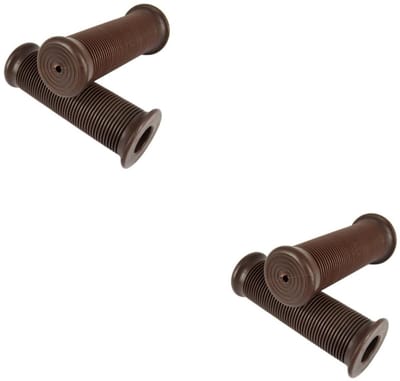 Fietshandvatten - Stuurgrepen - Comfortabel Fietsen - Ergonomisch Ontwerp - 25/28 Mm - Lichtbruin
