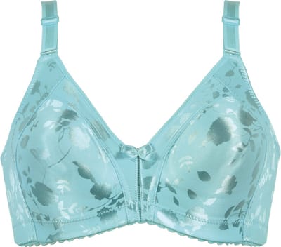 Naturana - Minimizer bh met bloemenpatroon - 5363 - Aquamarine - 95E