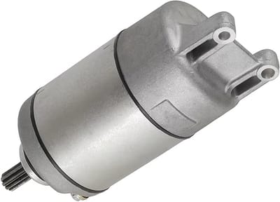 Motorfiets Startmotor - Starter Motor - Motor Starten - Duurzame Constructie - 12 Volt - Zwart