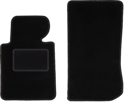 Voormatten zwart voor: BMW 3 E46 compact, coupé, sedan, stationwagen, touring (1998-2007)