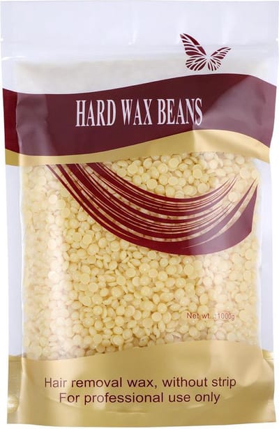 Wax Bonen - Ontharing - Hypoallergeen - 1000g - Geel - Met 30 stuks Spatels - Harde Wasbonen - Ontharingswax