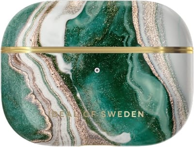 iDeal of Sweden AirPods Case Print voor Pro Golden Jade Marble
