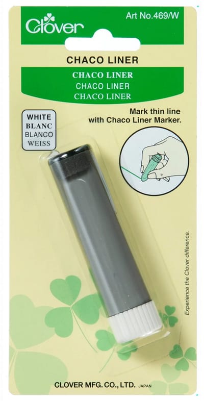 Clover Chaco markeerstift Wit
