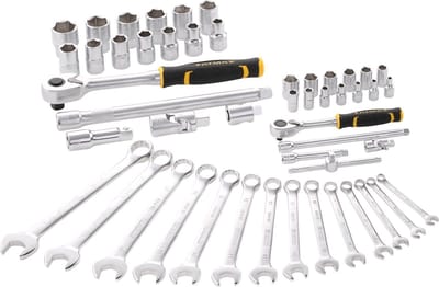 Stanley FATMAX DOPSLEUTEL - RINGSTEEKSLEUTELSET 1/4" + 1/2" - 49 DELIG