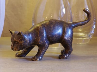 Bronzen Kat | Bronzen Beelden  | Bronzen Dierenbeelden | 1 Jaar Garantie