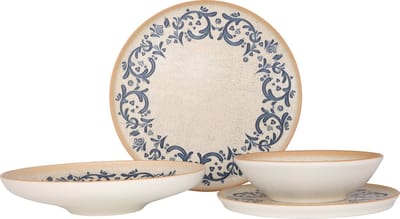 Bonna Serviesset - Viento - 24 delig - 6 persoons - Porselein