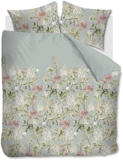 Ariadne at Home Corsage dekbedovertrek - Lits-Jumeaux XL - 260 x 200/220 cm - Groen