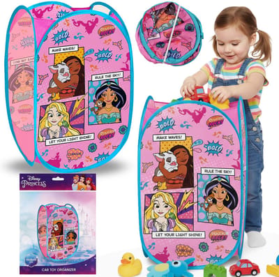 DISNEY PRINCESS Opvouwbare speelgoedmand, opbergmand voor de kinderkamer, ruim 70L