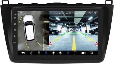 Autoradio bluetooth met camera - Carplay - Voor Mazda 6 (2007-2012) - Geschikt voor Apple en Android - Stereo - Navigatie - Navigatiesysteem auto