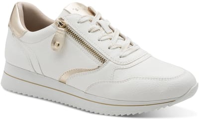 Jana Dames Sneaker - 23774-196 Wit/Combi - Wijdte H - Maat 37