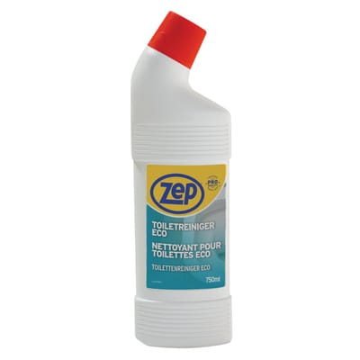 ZEP Toiletreiniger Eco 750 ml – Ecologische WC-reiniger op Basis van Natuurlijke Organische Zuren – Verwijdert Kalk en Vuil – Hecht aan Verticale Oppervlakken – Ook voor RVS