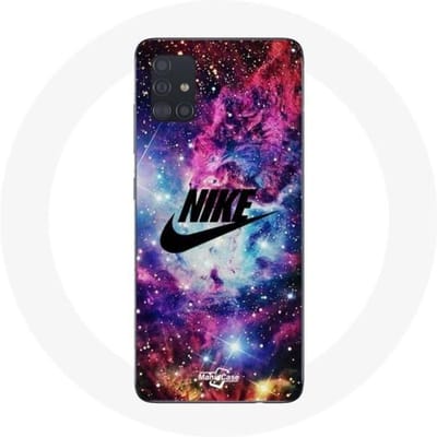 Coque Samsung Galaxy A51 Nike Espace Coloré Logo