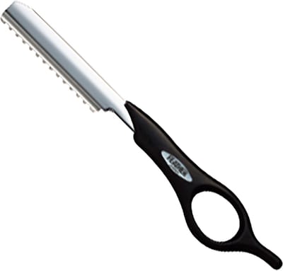 Feather Styling Razor kort Zwart