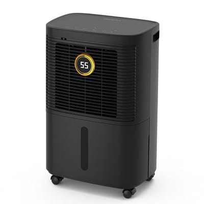 Komodo Luchtontvochtiger - 16L Per Dag - Slaapkamer, Badkamer, Huis & Kelder - Dehumidifier - Was-droog Functie - Voorkomt Schimmel - Komodo