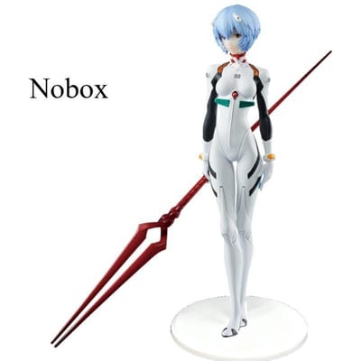 Figurine Anime High Quality Neon Genesis EVANGELION Eva Ayanami Rei Figurine PVC Action Jouets Durable Cadeau Parfait blanc