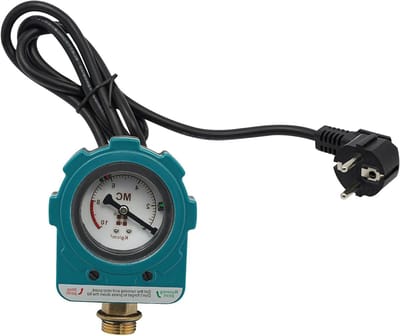 Waterpompdrukschakelaar - Pompbesturing - Automatische Regeling - Gecombineerd Ontwerp - NPT1/2 inch - Blauw