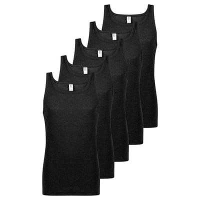 ESGE Heren onderhemd 5 pack - Fijnrib Jeans