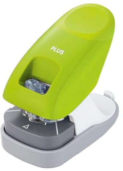 Nietloze Nietmachine voor 10 Vellen, Duurzaam en Gemakkelijk in Gebruik, Groen