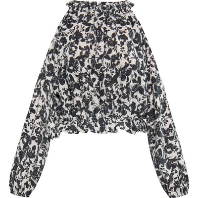 IZIA Blouse Dames zwart