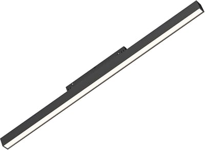 48V Magnetische Lineaire LED Railverlichting - Lijnverlichting - Brinton Magni Smart - Tuya Smart Tracklight - Dimbaar - 18W 1850lm 120D - Aanpasbare Lichtkleur 3000K-4000K-6000K - Zwart