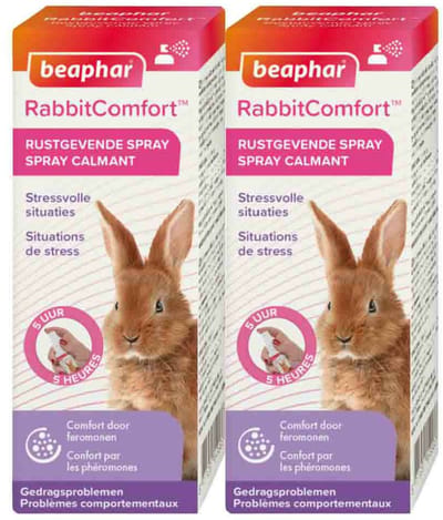 Beaphar RabbitComfort Rustgevende Spray - 2 x 30 ml - Voordeelverpakking