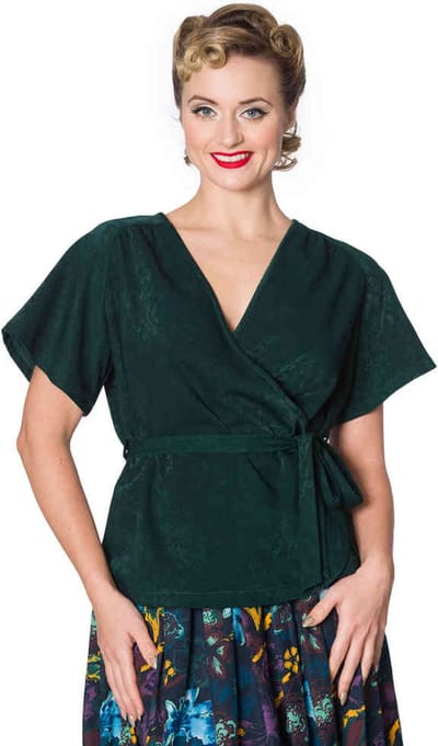 Dancing Days - TARA Top - XL - Groen