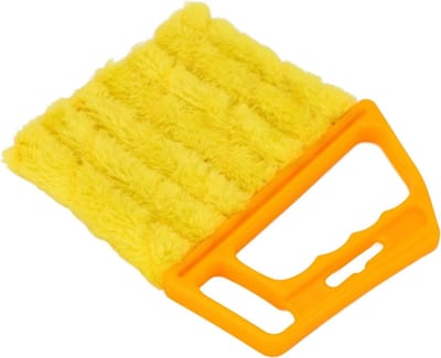 Jaloezieën Reiniger - Raambekleding Stoffer - Stofvrij Maken - 7 Microvezelrollen - 16 x 13.5 cm - Wit