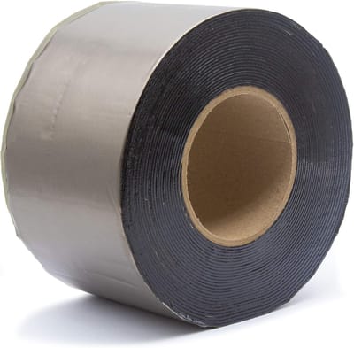 Bitumen Tape - Waterdicht Plakband - Dak Reparatie - Zelfklevend Sterk - 100 mm x 10 m - Loodgrijs