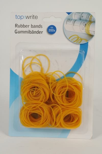 Elastiekjes - 200x stuks - rubber - kantoor elastiek